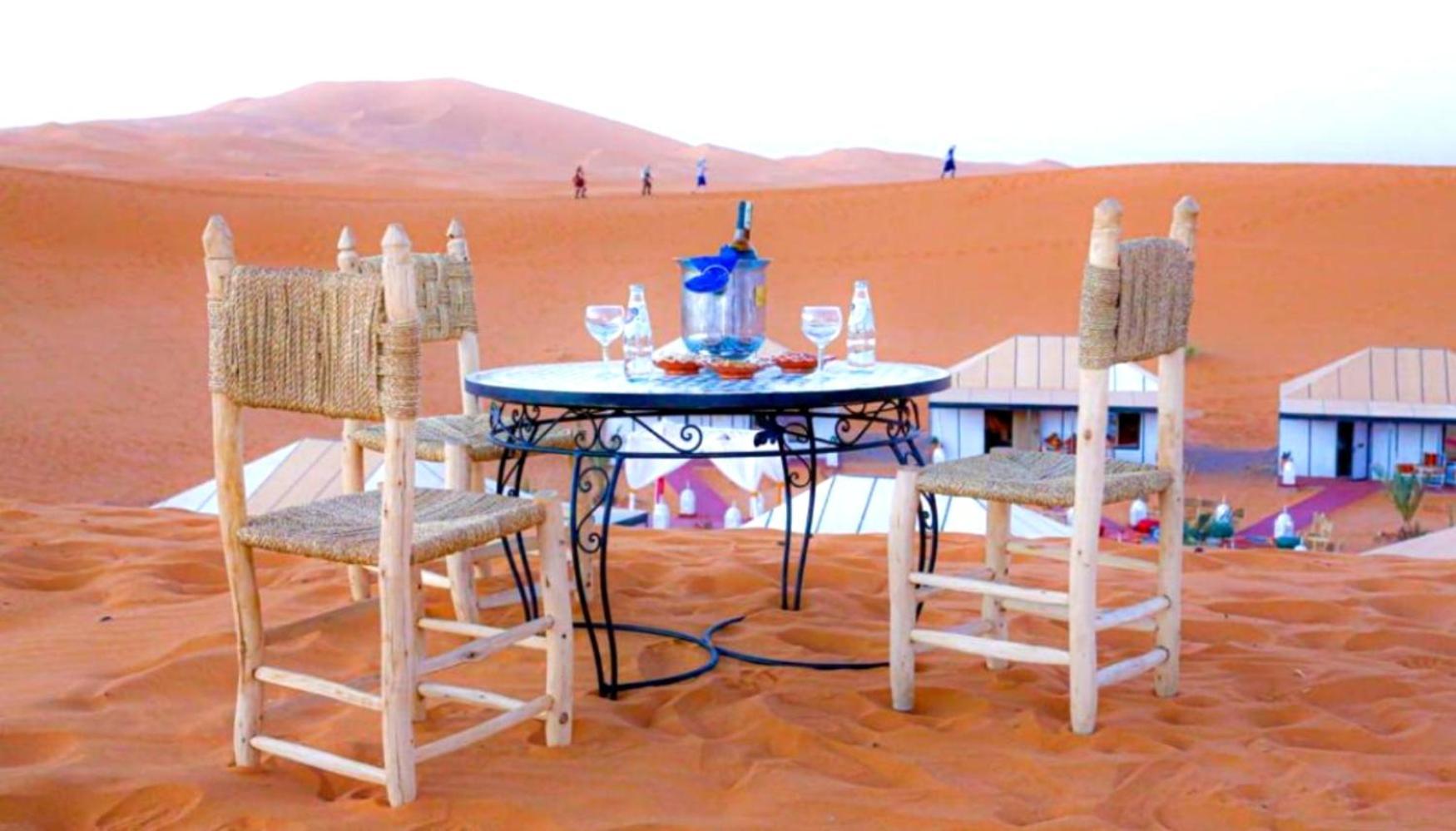 Luxury Bedouin Camp Bed and Breakfast Merzouga Eksteriør billede